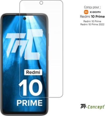 Protège écran TM CONCEPT Verre trempé pour Xiaomi Redmi 10 Prime Protège écran TM CONCEPT Verre trempé pour Xiaomi Redmi 10 Prime