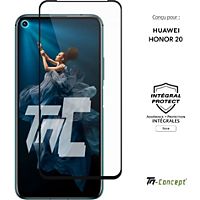 Protège écran TM CONCEPT Verre trempé pour Huawei Honor 20 - Noir