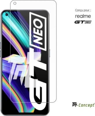 Protège écran TM CONCEPT Verre trempé pour Realme GT Neo Protège écran TM CONCEPT Verre trempé pour Realme GT Neo