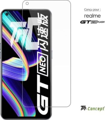 Protège écran TM CONCEPT Verre trempé pour Realme GT Neo Flash Protège écran TM CONCEPT Verre trempé pour Realme GT Neo Flash