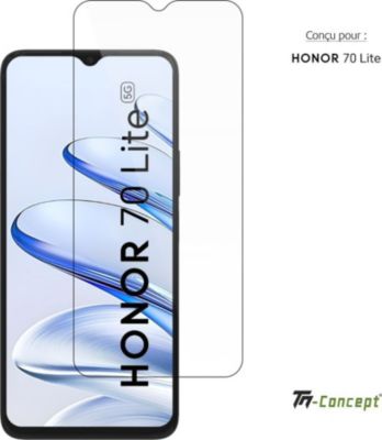 Protège écran TM CONCEPT Verre trempé pour Honor 70 Lite