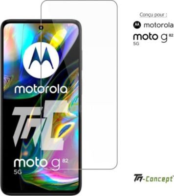 Protège écran TM CONCEPT Verre trempé pour Motorola Moto G82 5G Protège écran TM CONCEPT Verre trempé pour Motorola Moto G82 5G