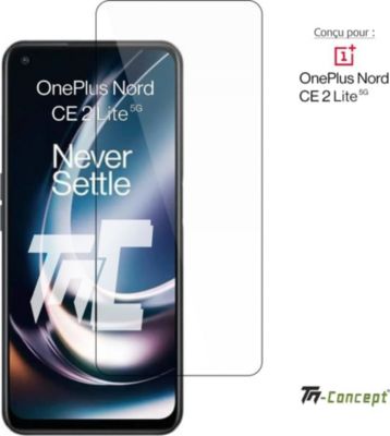 Protège écran TM CONCEPT Verre trempé pour OnePlus Nord CE 2 Lite Protège écran TM CONCEPT Verre trempé pour OnePlus Nord CE 2 Lite