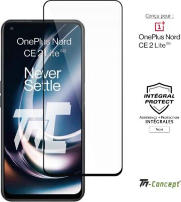 Protège écran TM CONCEPT Verre trempé OnePlus Nord CE 2 Lite Noir