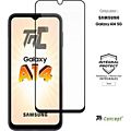 Protège écran sur mesure TM CONCEPT Verre trempé - Samsung Galaxy A14 Noir
