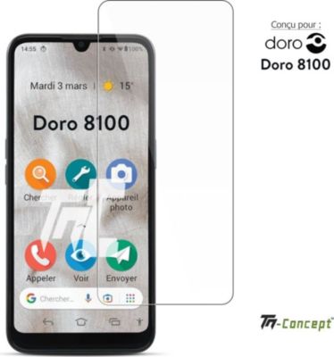 Protège écran TM CONCEPT Verre trempé pour Doro 8100 - TM Concept