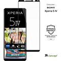 Protège écran sur mesure TM CONCEPT Verre trempé pour Sony Xperia 5 IV Noir