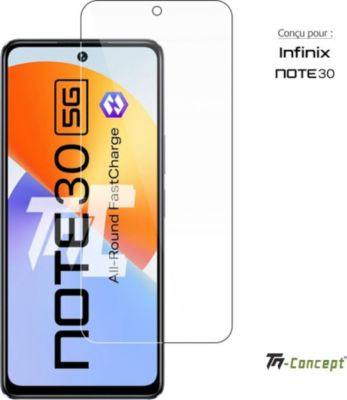 Protège écran TM CONCEPT Verre trempé pour Infinix Note 30
