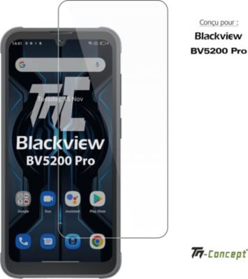 Protège écran TM CONCEPT Verre trempé pour Blackview BV5200 Pro Protège écran TM CONCEPT Verre trempé pour Blackview BV5200 Pro