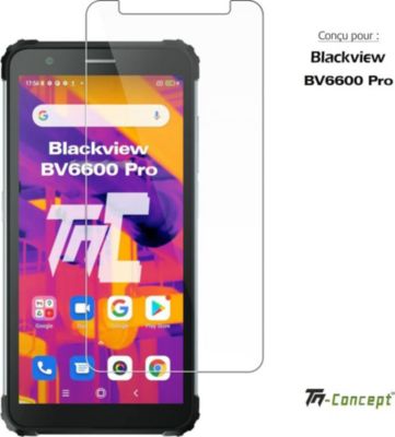 Protège écran TM CONCEPT Verre trempé pour Blackview BV6600 Pro