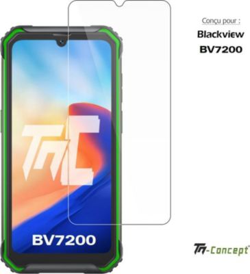 Protège écran TM CONCEPT Verre trempé pour Blackview BV7200