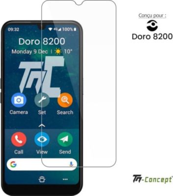 Protège écran TM CONCEPT Verre trempé pour Doro 8200 - TM Concept