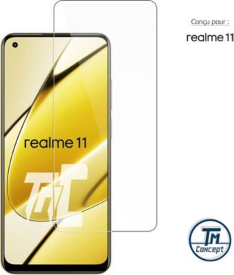 Protège écran TM CONCEPT Verre trempé pour Realme11 4G TM-Concept