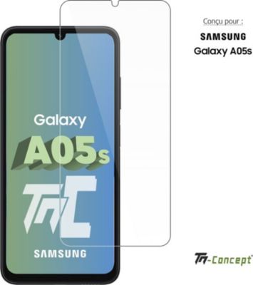 Protège écran TM CONCEPT Verre trempé pour Samsung Galaxy A05s