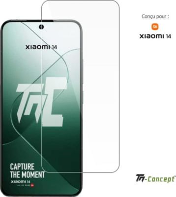 Protège écran TM CONCEPT Verre trempé pour Xiaomi 14 TM Concept®
