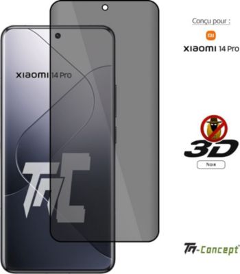 Protège écran TM CONCEPT Verre trempé teinté pour Xiaomi 14 Pro