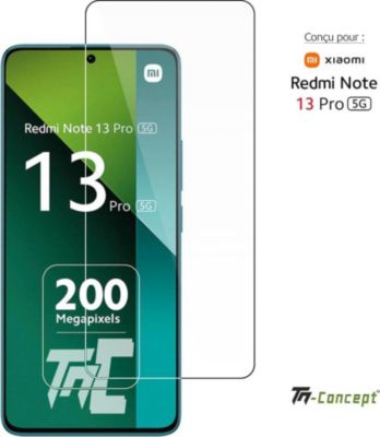 Protège écran TM CONCEPT Verre trempé pour Redmi Note 13 Pro
