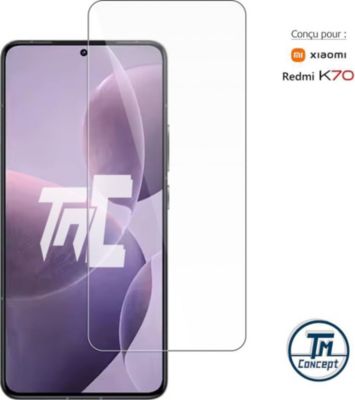Protège écran TM CONCEPT Verre trempé pour Xiaomi Redmi K70