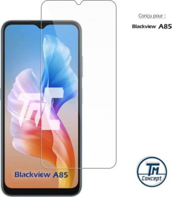 Protège écran TM CONCEPT Verre trempé pour Blackview A85