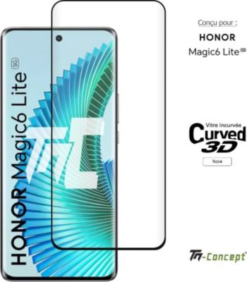 Protège écran TM CONCEPT Verre trempé 3D pour Honor Magic 6 Lite