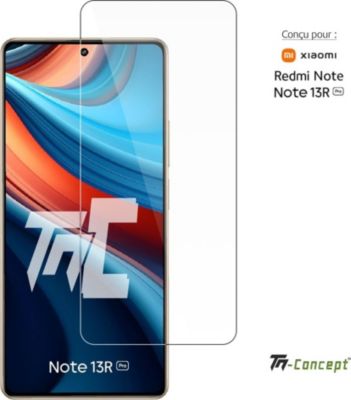 Protège écran TM CONCEPT Verre trempé pour Redmi Note 13R Pro Protège écran TM CONCEPT Verre trempé pour Redmi Note 13R Pro