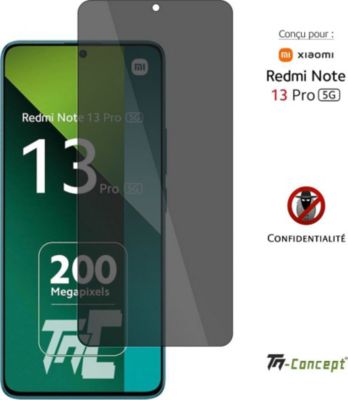Protège écran TM CONCEPT Verre trempé teinté - Redmi Note 13 Pro