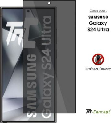 Protège écran TM CONCEPT Verre trempé pour Samsung S24 Ultra Priv Protège écran TM CONCEPT Verre trempé pour Samsung S24 Ultra Priv