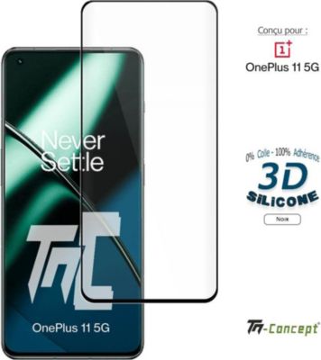 Protège écran TM CONCEPT Verre trempé pour OnePlus 11 Full Glue