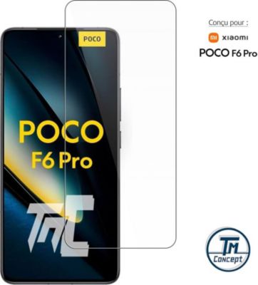 Protège écran TM CONCEPT Verre trempé pour Xiaomi Poco F6 Pro Protège écran TM CONCEPT Verre trempé pour Xiaomi Poco F6 Pro