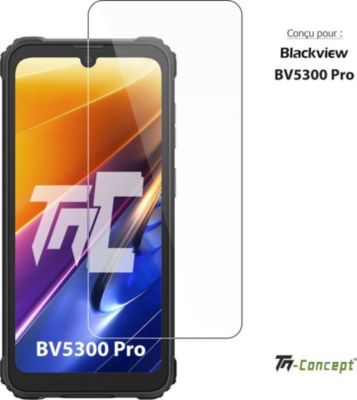 Protège écran TM CONCEPT Verre trempé pour Blackview BV5300 Pro