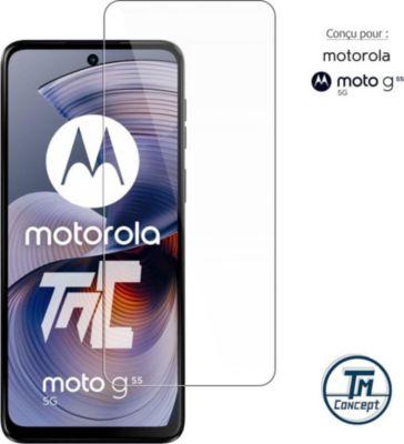 Protège écran TM CONCEPT Verre trempé pour Motorola Moto G55 5G