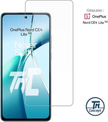 Protège écran TM CONCEPT Verre trempé pour OnePlus Nord CE4 Lite