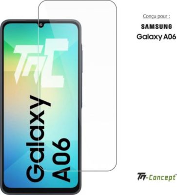 Protège écran TM CONCEPT Verre trempé pour Samsung Galaxy A06