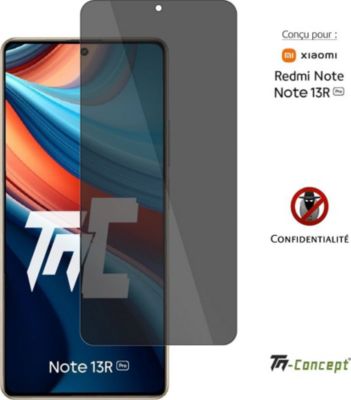 Protège écran TM CONCEPT Verre trempé pour Redmi Note13R Pro Priv