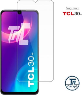Protège écran TM CONCEPT Verre trempé pour TCL 30 Plus TM-Concept