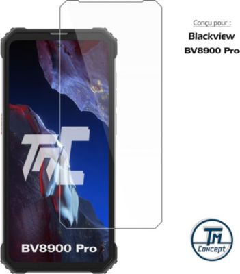 Protège écran TM CONCEPT Verre trempé pour Blackview BV8900 Pro Protège écran TM CONCEPT Verre trempé pour Blackview BV8900 Pro