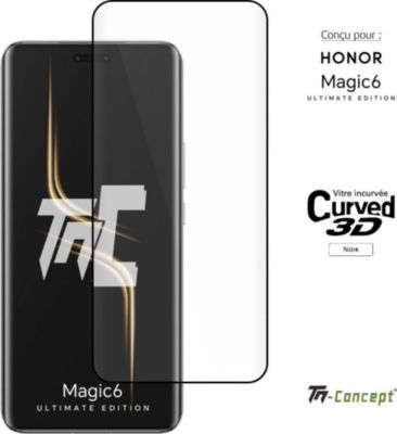 Protège écran TM CONCEPT Verre trempé 3D pour Magic 6 Ultimate