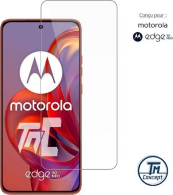 Protège écran TM CONCEPT Verre trempé pour Motorola Edge 50 Neo Protège écran TM CONCEPT Verre trempé pour Motorola Edge 50 Neo