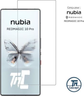 Protège écran TM CONCEPT Verre trempé pour Nubia Red Magic 10 Pro