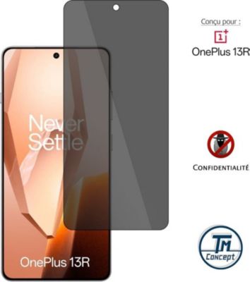 Protège écran TM CONCEPT Verre trempé teinté pour OnePlus 13R