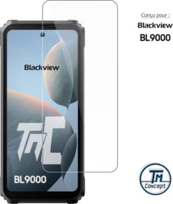 Protège écran TM CONCEPT Verre trempé pour Blackview BL9000