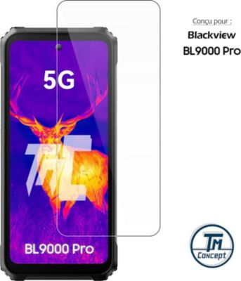 Protège écran TM CONCEPT Verre trempé pour Blackview BL9000 Pro