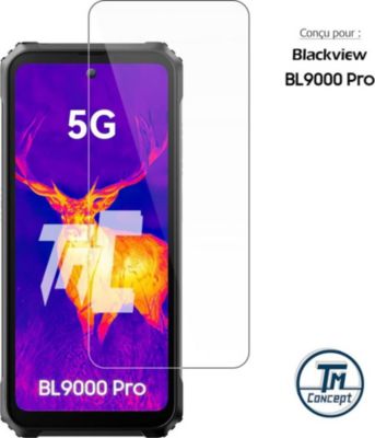 Protège écran TM CONCEPT Verre trempé pour Blackview BL9000 Pro Protège écran TM CONCEPT Verre trempé pour Blackview BL9000 Pro