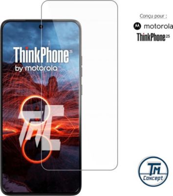 Protège écran TM CONCEPT Verre trempé pour Motorola ThinkPhone 25 Protège écran TM CONCEPT Verre trempé pour Motorola ThinkPhone 25