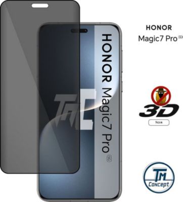 Protège écran TM CONCEPT Verre trempé teinté pour Magic 7 Pro