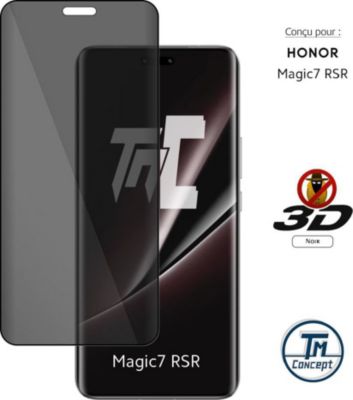 Protège écran TM CONCEPT Verre trempé teinté pour Magic 7 RSR