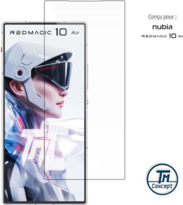 Protège écran TM CONCEPT Verre trempé pour Nubia Redmagic 10 Air