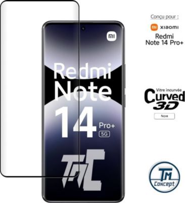 Protège écran TM CONCEPT Verre trempé pour Redmi Note 14 Pro+