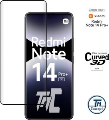 Protège écran TM CONCEPT Verre trempé pour Redmi Note 14 Pro+ Protège écran TM CONCEPT Verre trempé pour Redmi Note 14 Pro+