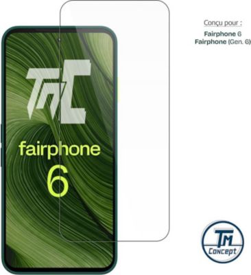 Protège écran TM CONCEPT Verre trempé pour Fairphone 6 TM-Concept